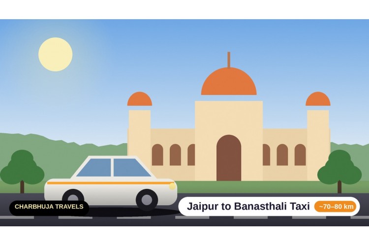 Jaipur to Banasthali Taxi